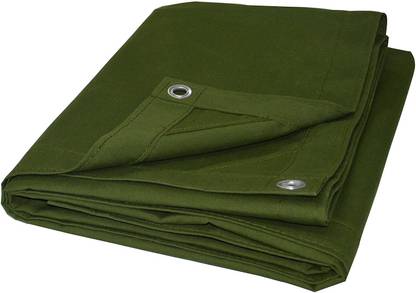 DURAPLAST HEAVY DUTY WATERPROOF CANVAS TIRPAL 500GSM 12X18 Tent - For 2 person