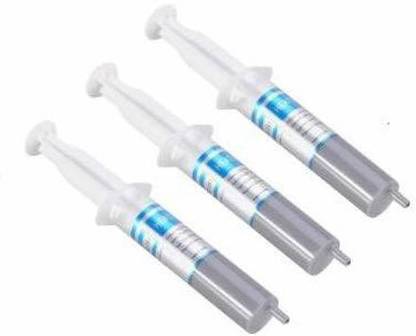 LipiWorld 30gm Grey Heat Sink Compound Thermal Silicone Conductive Grease Paste Use in Coolers Heat for PC CPU GPU Graphics Card Chipset (Pack of 3) Carbon Based Thermal Paste