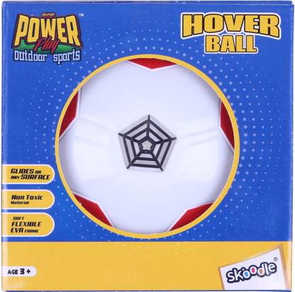 SKOODLE Skoodle Power Play Hover Ball - Red Football