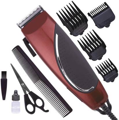 JHGG New Professional Corded Hair Clipper Hair Trimmer For Men Beard Electric Cutter Hair Cutting Machine Haircut Runtime: 0 min Trimmer for Men (Multicolor) Trimmer 0 min  Runtime 4 Length Settings
