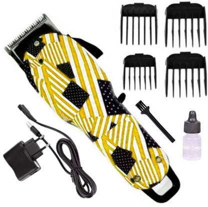 KLGH Professional Rechargeable Cordless Runtime: 120 min Trimmer (Multicolor) Fully Waterproof Trimmer 120 min  Runtime 4 Length Settings