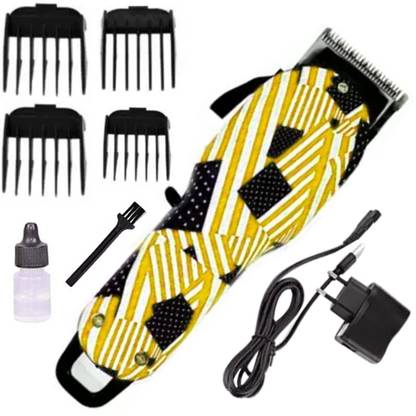 INHF NEW Electric Rechargeable Professional and Cordless Hair Clipper for men Runtime: 180 min Trimmer for Men & Women (Multicolor) Trimmer 180 min  Runtime 4 Length Settings