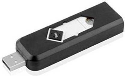 menaso USB Lighter Cigarette Hot Sale USB Lighter Electronic USB Windproof Rechargeable Cigarette Lighter Cigarette Lighter _RR4-059 Laptop Accessory