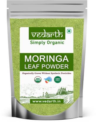 Vedarth Organic Moringa Leaf Powder for Weight Loss-Super Food Dietary Supplement