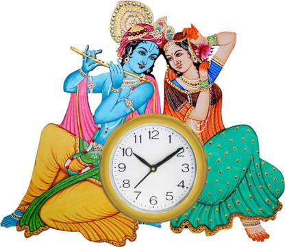 SAGAR HANDICRAFT Analog 40 cm X 30 cm Wall Clock