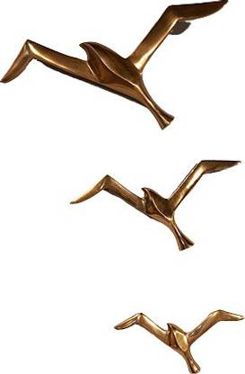 Order Happiness Home Decorative Birds Wall Decor Wall Hangings Pack of 3