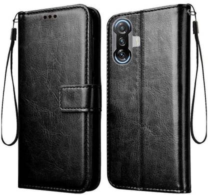 Tingtong Poco F3 GT Leather Flip Cover