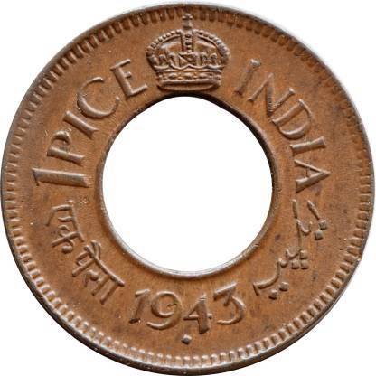 LeoCollection One Pice Hole King George VI Coin.Will get any years as per the availability. Modern Coin Collection (1 Coins) Modern Coin Collection