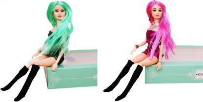 Yunicorn Max Adorable Doll Combo Set (Pink & Green)