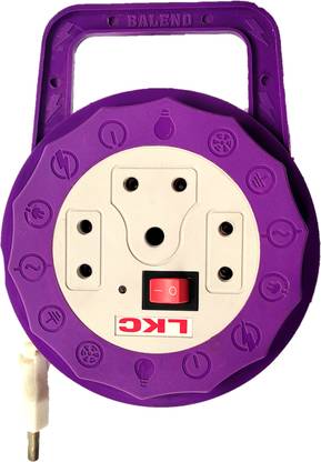 lkc 5Amp. Extension code 5 Meter copper wire 220 A Three Pin Socket