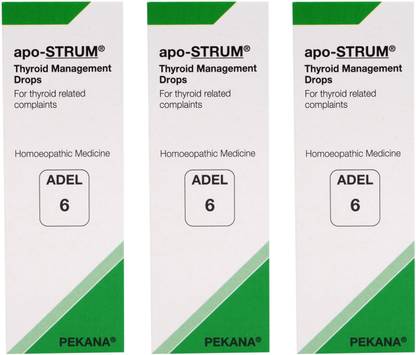 ADEL No. 6 (apo-STRUM) Thyroid Management Drops