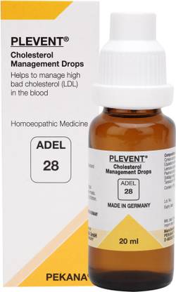 ADEL No. 28 (PLEVENT) Cholesterol Management Drops