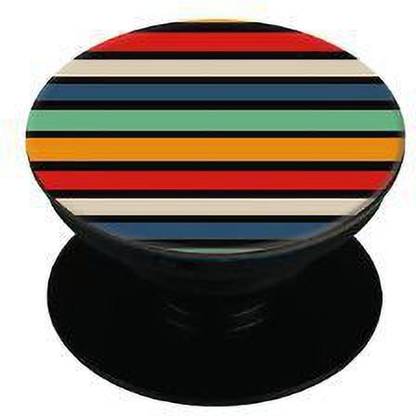 Coberta DS 0246 Colorful Stripes Red Blue Cyan Yellow Mobile Holder