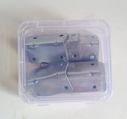 NR TRADERS L Bracket 1 x 1 x 2 (12 Pcs) 3 Shelf Bracket