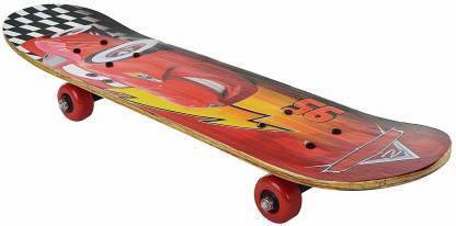 Shivdra traders Cars skate Toy for Your Child Mini Skateboard Finger Board 4 inch x 12 inch Skateboard