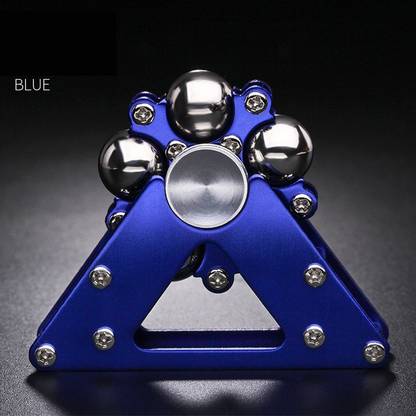 NH WORLD 2021 New Design Ferris wheel Fidget Metal Spinner Mechanical/Educational Hand Spinner Fidget Sensory Toy with Tin Box(Package Include Spare Screw & Opening Driver)-Blue