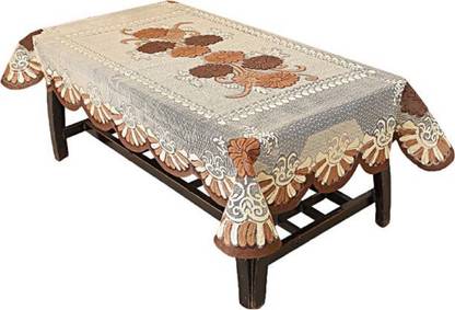 Dakshya Industries Plastic 2 Seater Self Design Table Cover