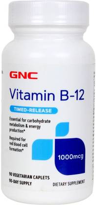 GNC VITAMIN B-12 Timed Release