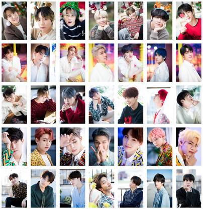 Printnet Pack of 35 BTS Band Members Photos collections| for BTS Army| HD+ Quality Pack of 35