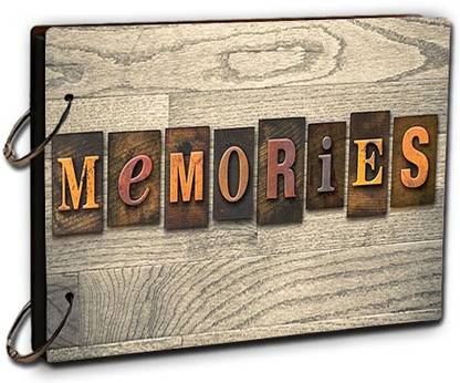 HD RAPID DESIGN MDF Scrapbook Memory Book, Photo Album for Memories, Gifting Purpose for Friends, Love, Kids etc_55 Album