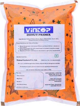 Vintop Donut Premix 750GM Raising Ingredient Powder