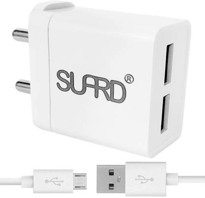 SUARD 2.5 A Wall Charger for Mobile with Detachable Cable