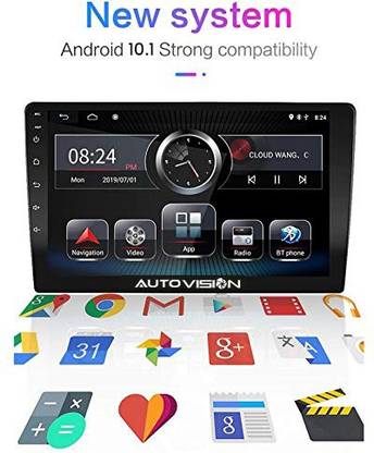 AutoVision Car Android Player 10.1 Inches with 2GB Ram 16GB Rom IPS Display 1080P For Universal Screen Car Stereo