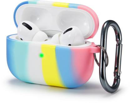 Uniqtry Silicone Press and Release Headphone Case For Apple Airpods Pro 1st Generation