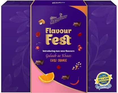 Cadbury Madbury Flavour Fest Box Bars