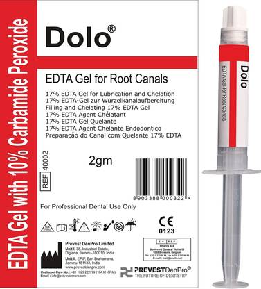 Prevest DenPro Dolo EDTA Gel 2 gm Dental Elevator