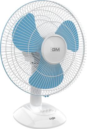 GM Livo SP 400 mm NS Table Fan. 400 mm 3 Blade Table Fan