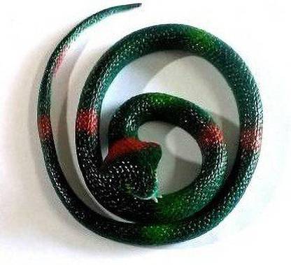 सीसी एंड एस Realistic Fake Rubber Cobra आर्टिफिशियल स्नेक गैग टॉय
