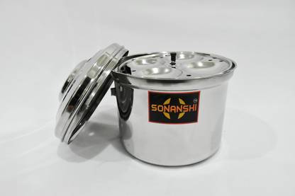 Sonanshi Idli Cooker with 6 Plates 24 Idli's Induction & Standard Idli Maker