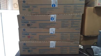 RECLA SET Black + Tri Color Combo Pack Ink Toner Powder