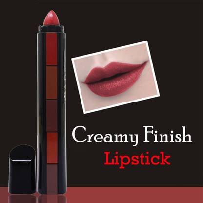 ADS Good Choice India 5 In 1 Creamy Finish Mini Lipstics For Soft, Smooth & One Stroke Application (AL1133-03) Each