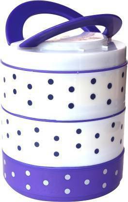 Actn A1C PURPLE Executive Series 3 Containers Lunch Box 3 Containers Lunch Box