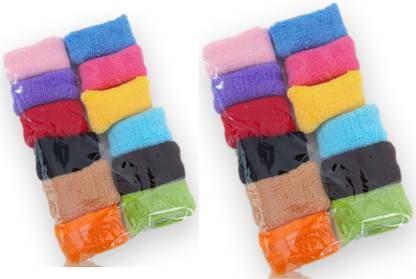 alamodey Buy 12 Pcs Large Rubber Bands Get 12 Pcs Large Rubber Bands Combo for girls Makeup Headband
