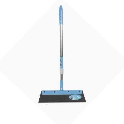 CLASSY TOUCH Extendable 180° Floor & Bathroom Squeegee Wiper with Stick, Multi-Purpose/Telescopic Window, Tile Cleaning Squeegee Wiper Dual Use Wet & Dry Floor Wiper