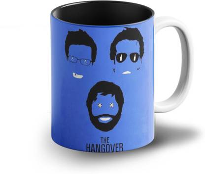 Prink The Hangover Inner Black Coffee |Phil, Alan, Stu, Daug The Hangover Movie Coffee Ceramic Coffee Mug