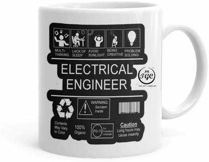 TGC THE GIFT COMPANY gift for electrical engineers | Engineering mug | gift for all Engineers | engineer gift for mug Ceramic Coffee Mug