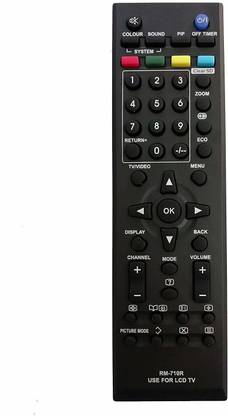 Akshita Compatible For RM-710R LED LCD TV Universal Remote Control ( Chake Image With Old Remote ) JVC Remote Controller