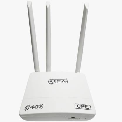 xpia-i XPIXA I 4G Wi-Fi Wireless Router Prime 4G Router 2.4 GHz 5 Mbps Wifi Speed Single Band External Antenna MiFi (Sim Based)