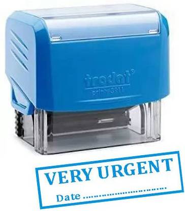 Trodat SELF INKING STAMP / Image Plus / VERY URGENT - DATE/ Rectangular Box / SELF INK