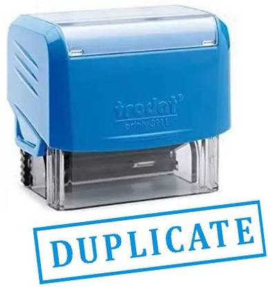 Trodat SELF INKING STAMP / Image Plus / DUPLICATE / Rectangular Box / SELF INK