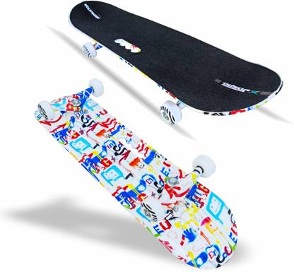 Jaspo Hurricane Blue Lagoon Skateboard Suitable for Age Group Above 8 Years 31 inch x 8 inch Skateboard
