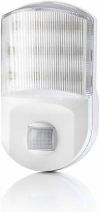 Quick Sense Plug In Motion Night Light 220 VAC Motion Activated LED Lights For Bedroom, Staircase, Hall & Etc, White Motion Sensor Light