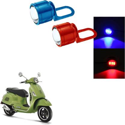 COMICAL Motorcycle Strobe Flasher Dual Blinking Led light 183 Brake Light Motorbike LED for Piaggio (12 V, 10 W)