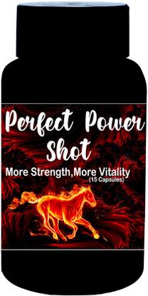 Perfect Shot More Strength , More Vitality 100% Natural Power Capsule