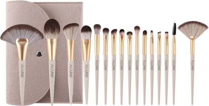 ALLURE Professional Makeup Brush Set with makeup brushes bag
