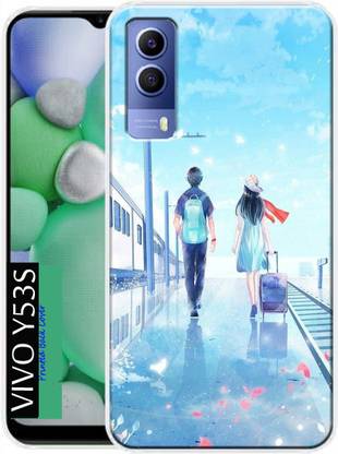 SKYBRUFAN Back Cover for Vivo Y53s, Vivo Y53s Back Cover